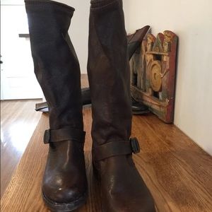 Frye Shoes - Frye Veronica Slouch Boot in Buffalo Leather Frye Shoes - Frye Veronica Slouch Boot in Buffalo Leather